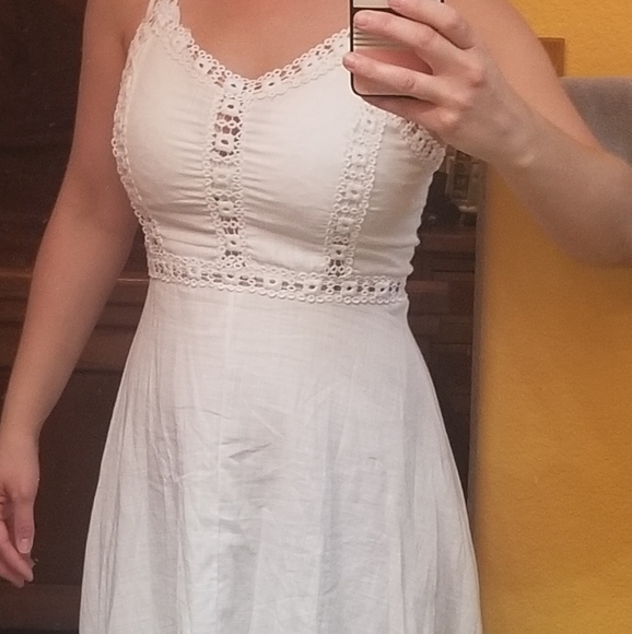 SALE 💖 Large Bohemian "Courtney" Dress in White - Picture 8 of 8